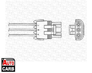 Αισθητήρας Λάμδα MAGNETI MARELLI 460000147010 για RENAULT CLIO 1990-1998, RENAULT MEGANE 1995-2008