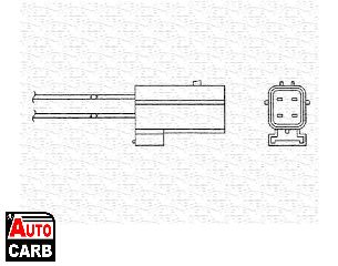 Αισθητήρας Λάμδα MAGNETI MARELLI 460000173010 για ROVER 200 1989-1999, ROVER 400 1990-1995