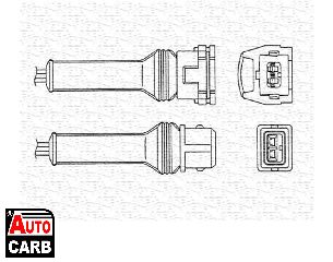 Αισθητήρας Λάμδα MAGNETI MARELLI 460000253010 για ALFA ROMEO 155 1992-1997, ALFA ROMEO 164 1987-1998, FIAT CROMA 1985-1996