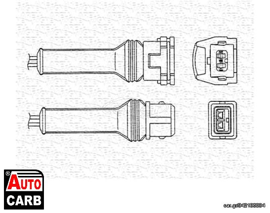 Αισθητήρας Λάμδα MAGNETI MARELLI 460000253010 για ALFA ROMEO 155 1992-1997, ALFA ROMEO 164 1987-1998, FIAT CROMA 1985-1996