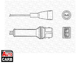 Αισθητήρας Λάμδα MAGNETI MARELLI 460001838010 για ALFA ROMEO 164 1987-1998, ALFA ROMEO 75 1985-1992