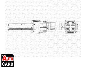 Αισθητήρας Λάμδα MAGNETI MARELLI 460002142610 για RENAULT ESPACE 1996-2002, RENAULT LAGUNA 1993-2002, RENAULT MEGANE 1995-2008