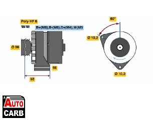 Δυναμό BOSCH 6033GB3040