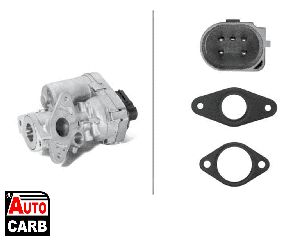 Βαλβίδα EGR HELLA 6NU010171461 για ALFA ROMEO 159 2005-2012, CITROEN JUMPER 2006-, FIAT CROMA 2005-2011