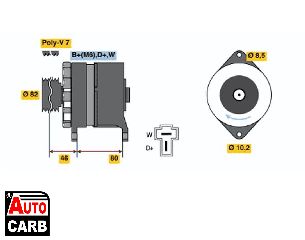 Δυναμό BOSCH 9120334139