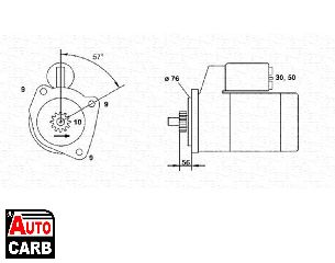 Μίζα MAGNETI MARELLI 943241009010 για VW TRANSPORTER 1990-2004