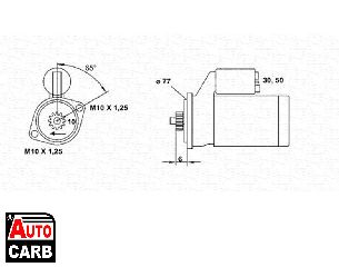 Μίζα MAGNETI MARELLI 943241077010 για MITSUBISHI GALANT 1980-1984