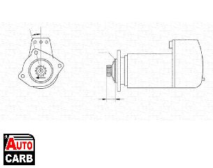 Μίζα MAGNETI MARELLI 943252187010 για MAN SD 1974-1994, MAN SG 1972-, MAN SL 1972-1987