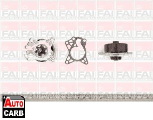 Αντλία Νερού FAI AutoParts WP6443 για CITROEN C1 2005-, DAIHATSU CUORE 2006-, DAIHATSU SIRION 2005-