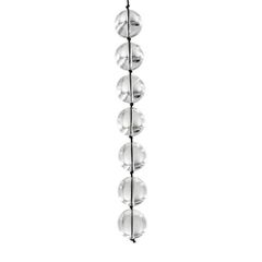 XLarge glass anal beads on string with pull O-Ring Ø 2.8 cm-thumb-5