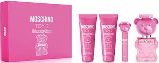 MOSCHINO Toy 2 Bubble Gum SET: EDT 100ml + body lotion 100ml + shower gel 100ml + EDT 10ml