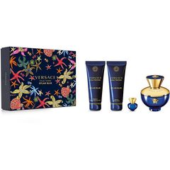 VERSACE Dylan Blue SET: EDP 100ml + body lotion 100ml + shower gel 100ml + EDP 5ml