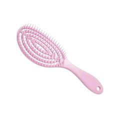 D&H; Flexible Hair Brush Easy Detangling Βούρτσα Μαλλιών για Εύκολο Ξεμπέρδεμα 23cm Ροζ