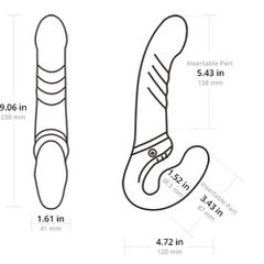 Lovense Lapis Flexible double-ended vibrating strapless strap-on-thumb-8