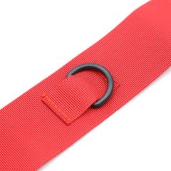 Velcro Bondage red bed restraints with plastic hooks-thumb-7