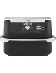 NINJA AF500EU AIR FRYER 2470W 10.4L INOX-BLACK - Έως 6 άτοκες δόσεις