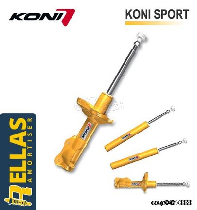 ΤΕΤΡΑΔΑ Αμορτισέρ για VW Golf V [50mm] Koni Sport (2003-2009)