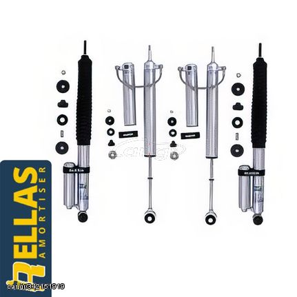 ΤΕΤΡΑΔΑ Αμορτισέρ για Ψήλωμα (9 -12.5cm) για Jeep Wrangler III (JK) Long Arm Bilstein B8 5160 (2006-2017)