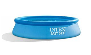 Πλαστική πισίνα με αντλία φίλτρου καθαρισμού με καινούργια αντλία Intex C1000.