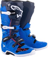 ΜΠΟΤΕΣ ALPINESTARS TECH7 BLUE/RED/NAVY No-10 (EU Size 44.5)