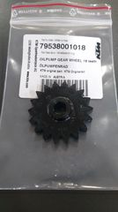 Γρανάζι τρόμπας λαδιού 18Τ KTM 79538001018 για EXC-F 450/500 (2019-2023), SX-F 450 (2019-2022), SMR 450 (2021-2022)