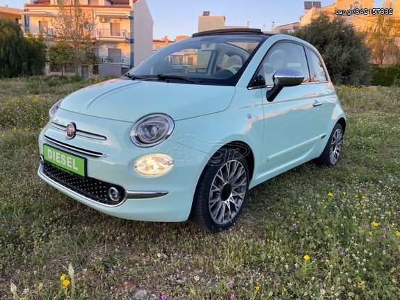 Fiat 500 '17 1.3 M-Jet Lounge -CABRIO- ΜΗΔΕΝΙΚΑ ΤΕΛΗ!