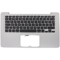Πληκτρολόγιο - Laptop Keyboard Palmrest για Apple MacBook Pro 13" A1278 EMC 2554 2011 MID 2012 661-6595 661-6595 B 613-8959-C 613-8959-D Apple Topcase without Trackpad Silver ( Κωδ.40545UKTOPCASE )