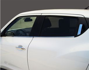 Μεταλλικές ανοξείδωτες φάσες Nissan Juke