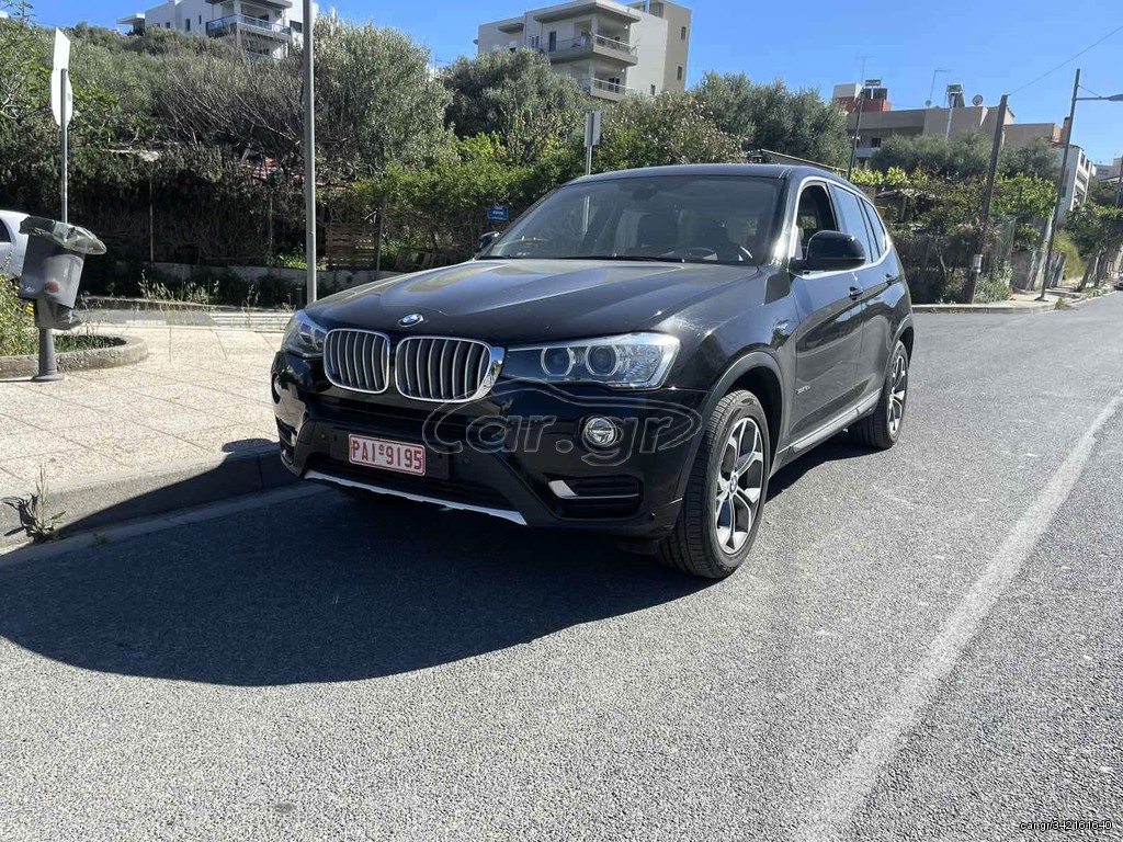 Bmw X3 '16 PANORAMA-ΔΕΡΜΑ-NAVI