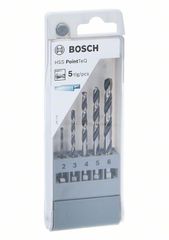 ΤΡΥΠΑΝΙΑ HSS ΣΕΤ 5τμχ 2-6mm ΥΠΟΔΟΧΗ 1/4' BOSCH 2607002825