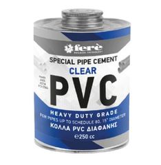 ΚΟΛΛΑ ΥΔΡΑΥΛΙΚΩΝ PVC ΔΙΑΦΑΝΗ 250ml FERE