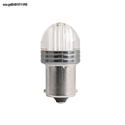 P21W 12V Ba15s 500lm 6.000K 9SMDx2835 LED ΛΕΥΚΟ ΜΟΝΟΠΟΛΙΚΟ ΑΜΙΟ - 100 ΤΕΜ.