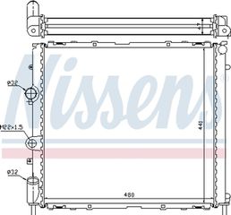 Nissens Ψυγείο, Ψύξη Κινητήρα - 63985