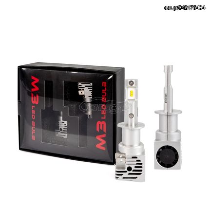 H1 12/24V 6.500K 5.000lm 50W CSP1860 M3 LED LSAS SERIES KIT ΨΥΚΤΡΑ/ΑΝΕΜΙΣΤΗΡΑΚΙ M-TECH- 2 ΤΕΜ.