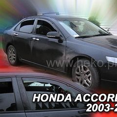 ΑΝΕΜΟΘΡΑΥΣΤΕΣ ΓΙΑ HONDA ACCORD 7 4D/5D 2003-2007 / ACURA TL 3 2003-2007 ΖΕΥΓΑΡΙ ΑΠΟ ΕΥΚΑΜΠΤΟ ΦΙΜΕ ΠΛΑΣΤΙΚΟ HEKO - 2 ΤΕΜ.