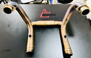 Εξάτμιση Akrapovic από λαιμούς μέχρι τελικό για BMW R1200-thumb-1
