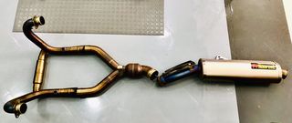Εξάτμιση Akrapovic από λαιμούς μέχρι τελικό για BMW R1200-thumb-4