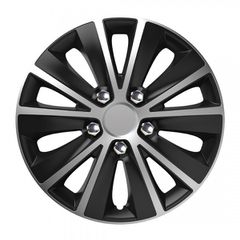 Amio - ΤΑΣΙΑ 15" RAPIDE NC SILVER BLACK - ΣΕΤ 4 ΤΕΜ. ΣΕ ΚΟΥΤΙ (0358/AM)