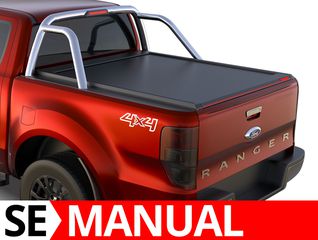 Χειροκίνητο ρολό καπάκι καρότσας Ford Ranger 2012+ 2016+ 2020+*ΔΩΡΕΑΝ ΤΟΠΟΘΕΤΗΣΗ*