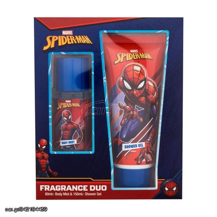 MARVEL SPIDERMAN Shower gel 150ml & Body Mist 80ml