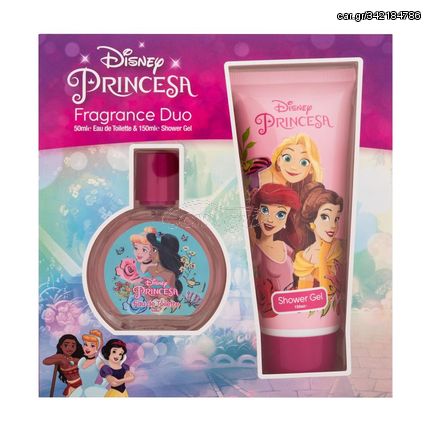 Disney Princess Eau de Toilette 50ml & Shower Gel 150Ml