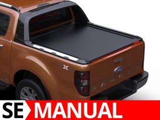 Χειροκίνητο ρολό καπάκι καρότσας Ford Ranger 2012+ 2016+ 2020+*ΔΩΡΕΑΝ ΤΟΠΟΘΕΤΗΣΗ*