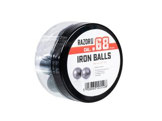 Βλήματα RazorGun RUBBERBALLS Με Μεταλλικά Ρινίσματα Cal.68 (20 τμχ) 337-043 