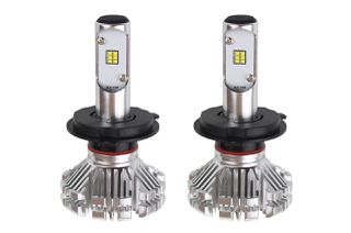 Amio - Λαμπτήρες SX SERIES τύπου H4 τάση λειτουργίας 6/12V απόδοσης 40W 6000K 3200lm με ενσωματωμένη ψύκτρα για Επιβατικά Αυτοκίνητα και Μοτοσυκλέτες - 2 τεμ. (01062/AM)