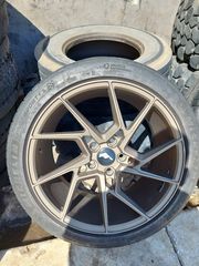 Ζάντες 19'' JR ΣΕ ΑΡΙΣΤΗ ΚΑΤΑΣΤΑΣΗ ΓΙΑ BMW 5X120 Ασσύμετρες με ελαστικά Μισελεν-thumb-4
