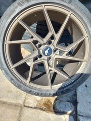 Ζάντες 19'' JR ΣΕ ΑΡΙΣΤΗ ΚΑΤΑΣΤΑΣΗ ΓΙΑ BMW 5X120 Ασσύμετρες με ελαστικά Μισελεν-thumb-6