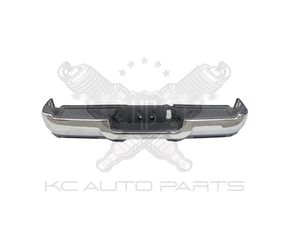 Προφυλακτήρας Πίσω για Dodge Ram '19-.. , R2500, R3500, Chrome, with 6 holes for parktronics, with bumper lining, with hole for foglamp