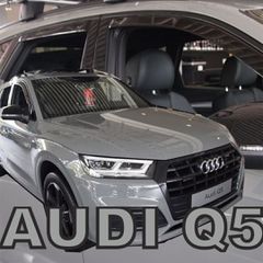 ΑΝΕΜΟΘΡΑΥΣΤΕΣ ΓΙΑ AUDI Q5 5D 2016+ ΣΕΤ ΑΥΤΟΚΙΝΗΤΟΥ ΑΠΟ ΕΥΚΑΜΠΤΟ ΦΙΜΕ ΠΛΑΣΤΙΚΟ HEKO - 4 ΤΕΜ.