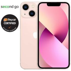 Second Go Certified μεταχειρισμένο Apple iPhone 13 256GB Pink