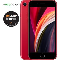 Μεταχειρισμένο Apple iPhone SE (2nd Gen) 64GB Product Red second go Certified by iRepair